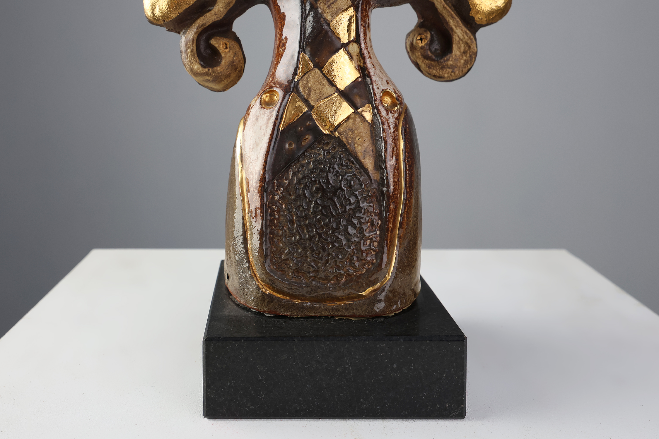 Totem signed and numbered by Elisabeth Vandeweghe for Perignem, Belgium, 1970sthumbnail